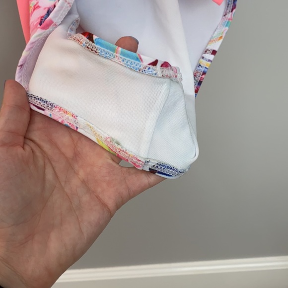 NWOT One Piece Swimsuit with Waist Tie NWOT - Picture 4 of 7